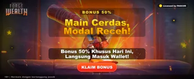 Bonus Selamat Datang 100%